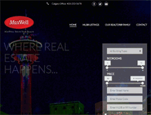Tablet Screenshot of maxwellsouthstar.com